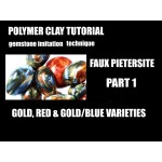 Faux Pietersite tutorial - Full package